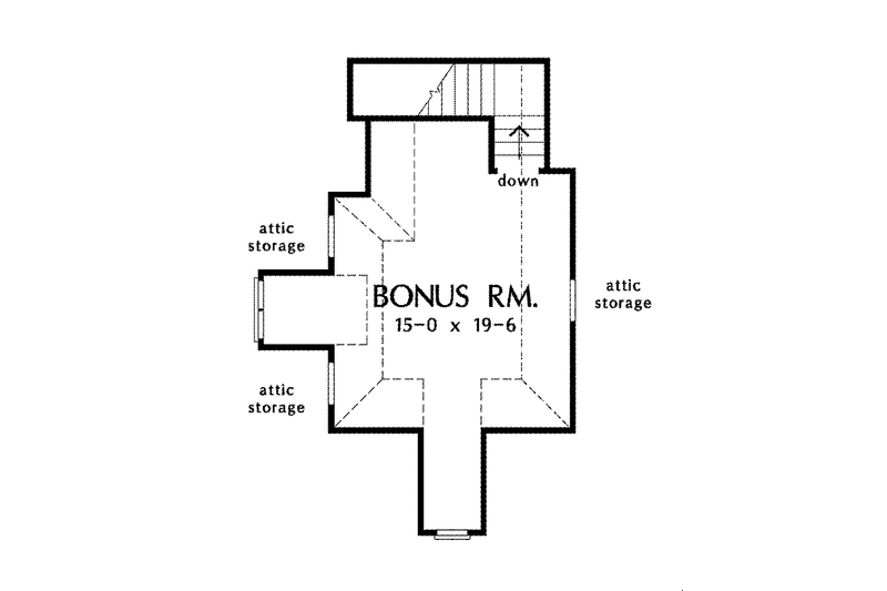 Architectural House Design - Floor Plan - Other Floor for Cottage House Plan #929-854 - 3 bed, 3 bath