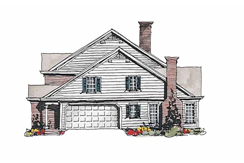 Home Plan - Floor Plan - Other Floor for Colonial House Plan #429-178 - 4 bed, 3.5 bath