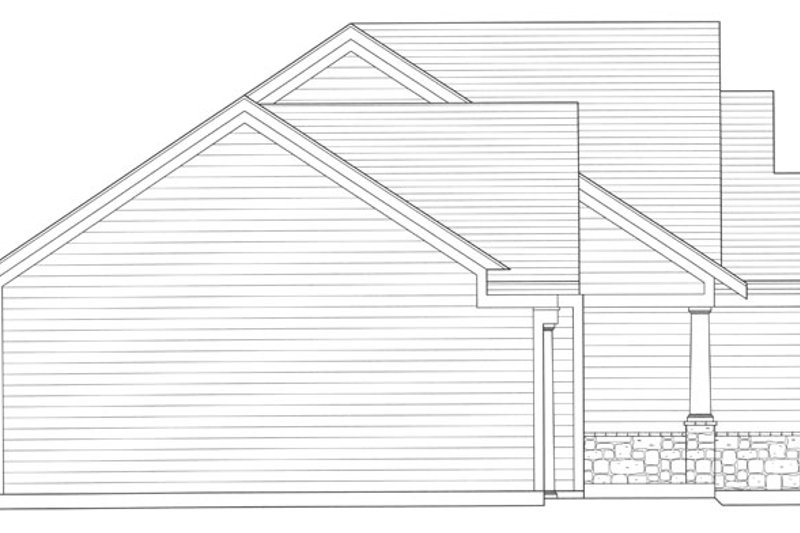 Home Plan - Exterior - Other Elevation for Craftsman House Plan #46-840 - 3 bed, 2 bath