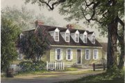 Colonial Style House Plan - 3 Beds 3.5 Baths 2818 Sq/Ft Plan #137-341 