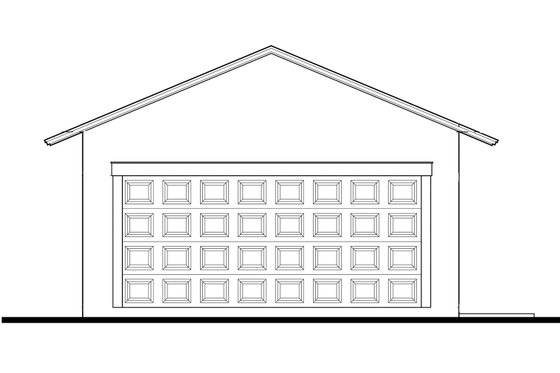 Exterior - Other Elevation 4 for Southern House Plan #1058-75 - 4 bed, 3.5 bath