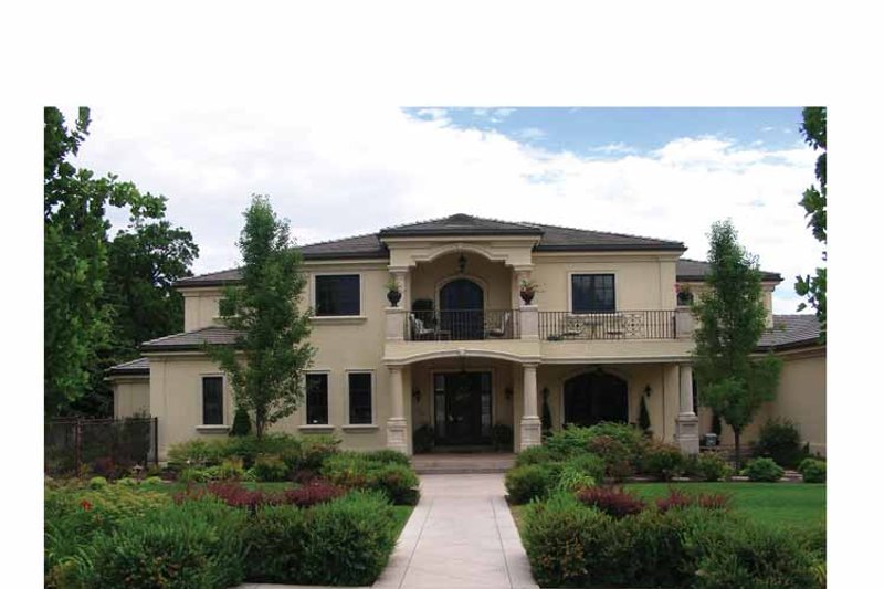 Dream House Plan - Exterior - Front Elevation 3 for Mediterranean House Plan #937-17 - 5 bed, 5.5 bath