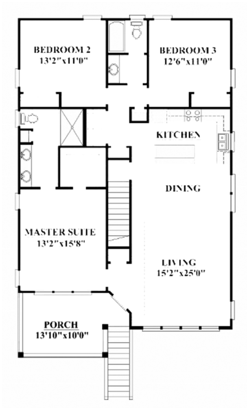 Craftsman Style House Plan 3 Beds 2 Baths 1492 Sq Ft Plan 991 25 Dreamhomesource Com Craftsman Style House Plan 3 Beds 2 Baths 1492 Sq Ft Plan 991 25 Dreamhomesource Com