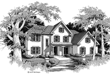 Country Style House Plan - 5 Beds 3.5 Baths 2947 Sq/Ft Plan #952-41