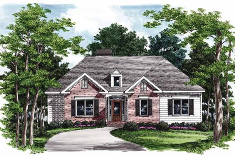 Home Plan - Ranch Exterior - Front Elevation Plan #927-822