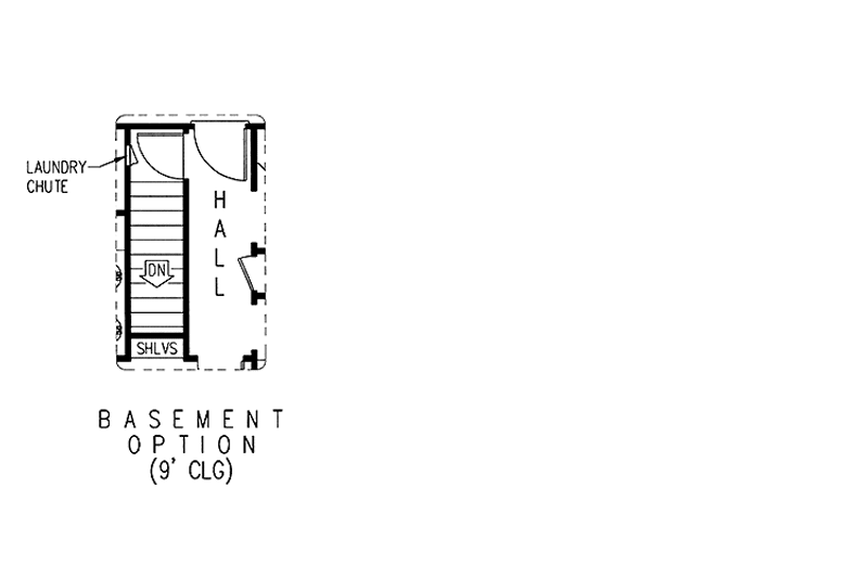Home Plan - Floor Plan - Lower Floor for Victorian House Plan #11-242 - 3 bed, 2.5 bath