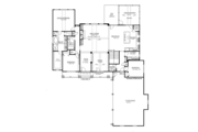 Craftsman Style House Plan - 4 Beds 3.5 Baths 3807 Sq/Ft Plan #437-69 