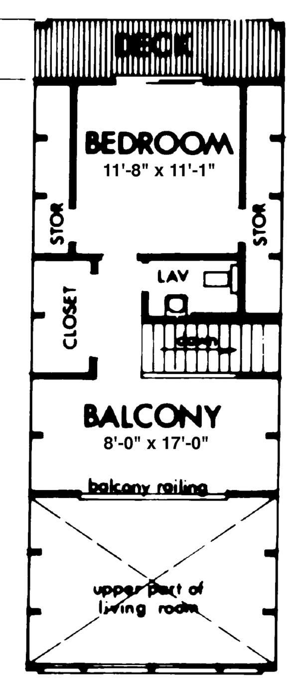 House Design - Floor Plan - Upper Floor Plan #320-801