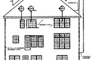 Colonial Style House Plan - 3 Beds 3.5 Baths 2377 Sq/Ft Plan #927-891 