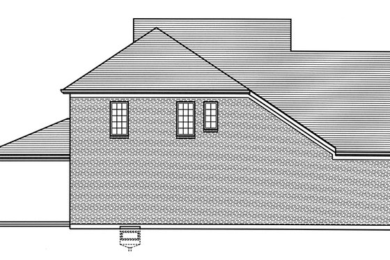 Exterior - Other Elevation 1 for Cottage House Plan #46-865 - 4 bed, 2.5 bath