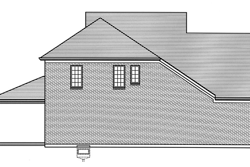 Dream House Plan - Exterior - Other Elevation 1 for Cottage House Plan #46-865 - 4 bed, 2.5 bath