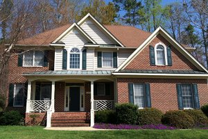 Exterior - Front Elevation 4 for Colonial House Plan #927-218 - 3 bed, 2.5 bath