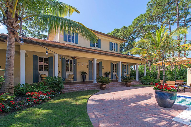 Home Plan - Exterior - Front Elevation 3 for European House Plan #1017-167 - 3 bed, 3.5 bath