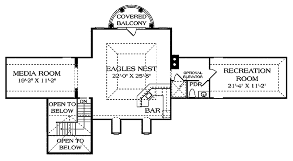 Home Plan - European Floor Plan - Other Floor Plan #453-472