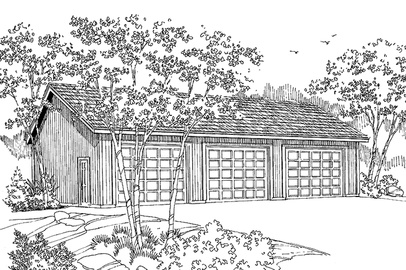 House Design - Exterior - Front Elevation 3 for Traditional House Plan #124-1087, 0 bath