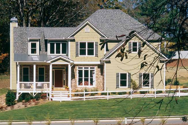 Dream House Plan - Exterior - Front Elevation 3 for Classical House Plan #927-655 - 4 bed, 3 bath