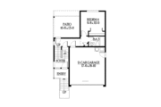 Craftsman Style House Plan - 4 Beds 3.5 Baths 1980 Sq/Ft Plan #132-558 