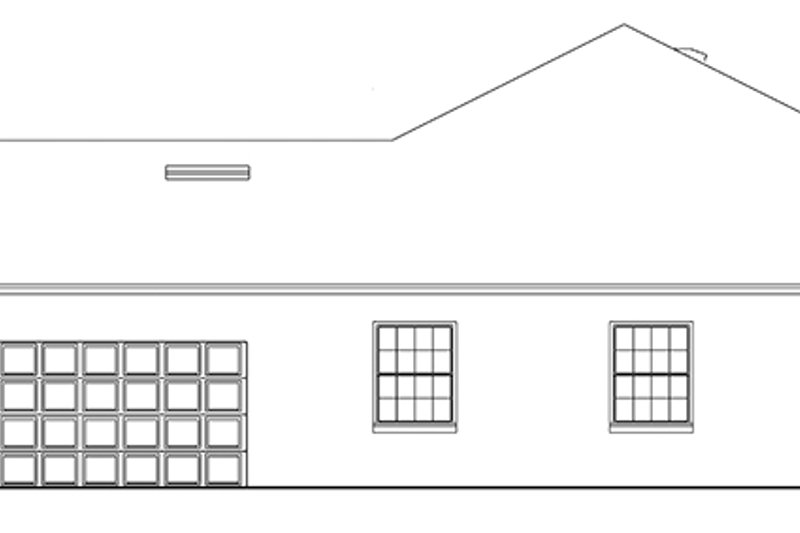 Architectural House Design - Exterior - Other Elevation for European House Plan #1058-133 - 4 bed, 2 bath