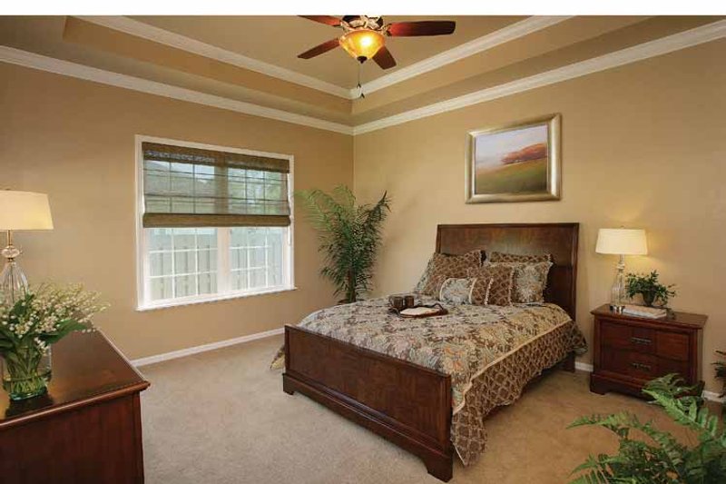 Architectural House Design - Interior - Master Bedroom for Country House Plan #938-1 - 3 bed, 2.5 bath