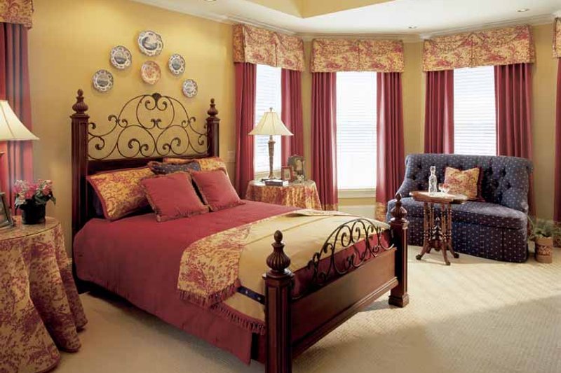 House Blueprint - Interior - Master Bedroom for Country House Plan #927-855 - 4 bed, 3.5 bath