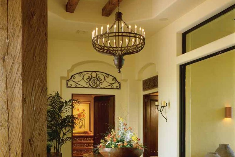 Home Plan - Interior - Entry for Mediterranean House Plan #930-97 - 4 bed, 5.5 bath