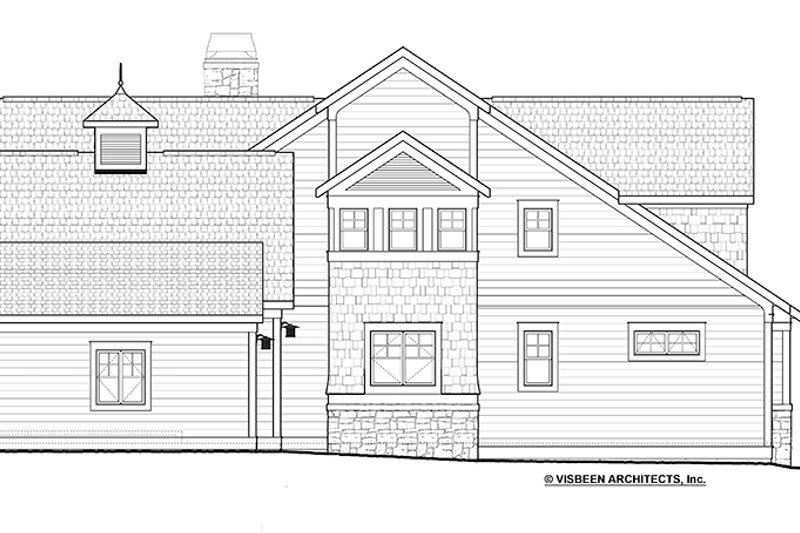 Architectural House Design - Exterior - Other Elevation 1 for Traditional House Plan #928-271 - 4 bed, 3.5 bath