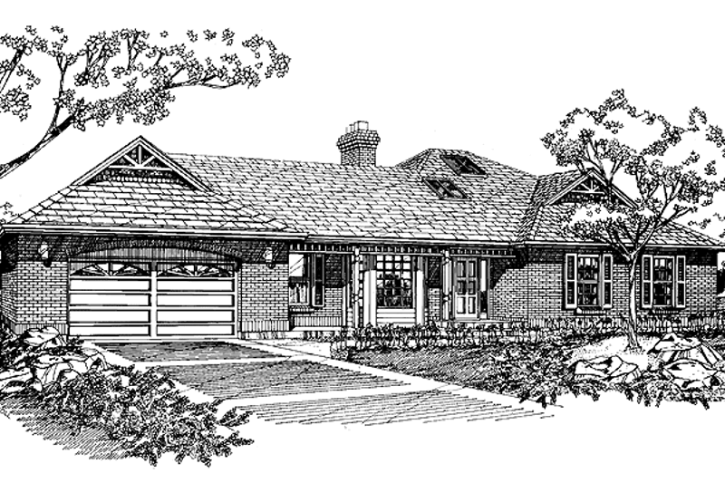 Dream House Plan - Victorian Exterior - Front Elevation Plan #47-924