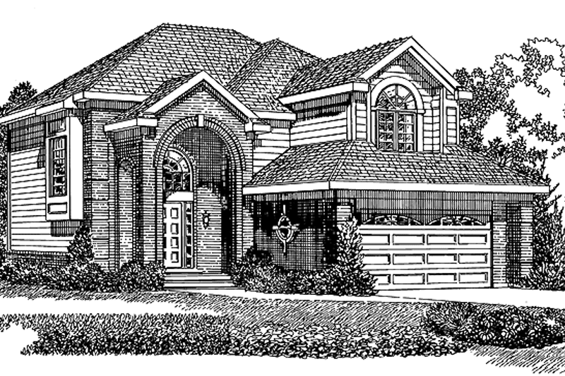 Dream House Plan - Exterior - Front Elevation for Traditional House Plan #72-1084 - 3 bed, 2.5 bath