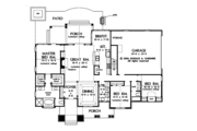 Craftsman Style House Plan - 3 Beds 2 Baths 1920 Sq/Ft Plan #929-875 