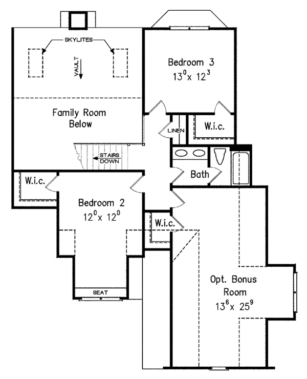 Architectural House Design - Country Floor Plan - Upper Floor Plan #927-403