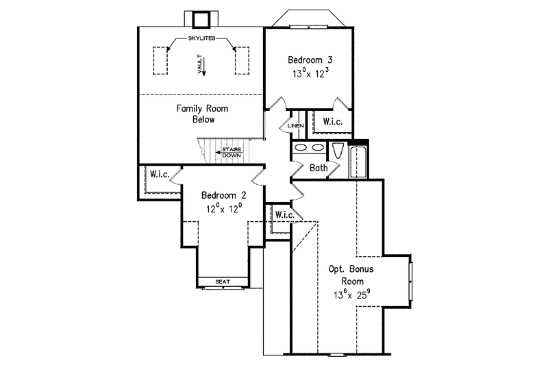 Home Plan - Floor Plan - Upper Floor for Country House Plan #927-403 - 3 bed, 2.5 bath