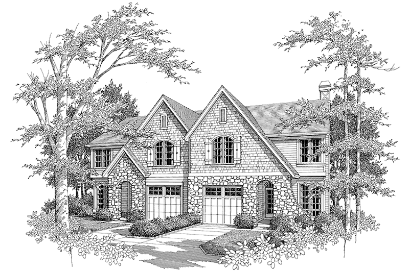 Architectural House Design - Exterior - Front Elevation 3 for Country House Plan #48-820 - 3 bed, 2.5 bath