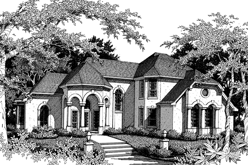 Home Plan - Exterior - Front Elevation 3 for Country House Plan #952-126 - 3 bed, 2.5 bath