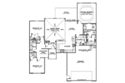 Ranch Style House Plan - 3 Beds 2 Baths 1642 Sq/Ft Plan #1064-6 