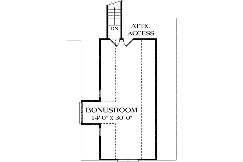 Dream House Plan - Floor Plan - Other Floor for Country House Plan #453-260 - 3 bed, 2.5 bath