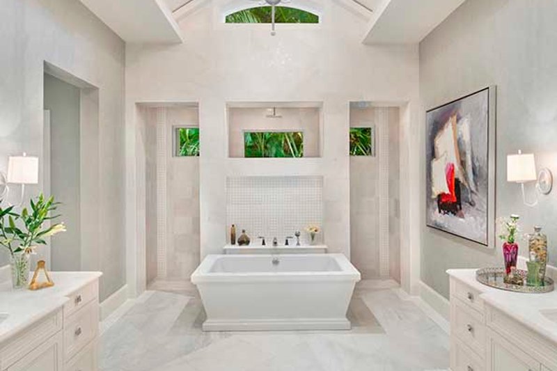 Architectural House Design - Interior - Master Bathroom for Country House Plan #1017-163 - 5 bed, 5 bath