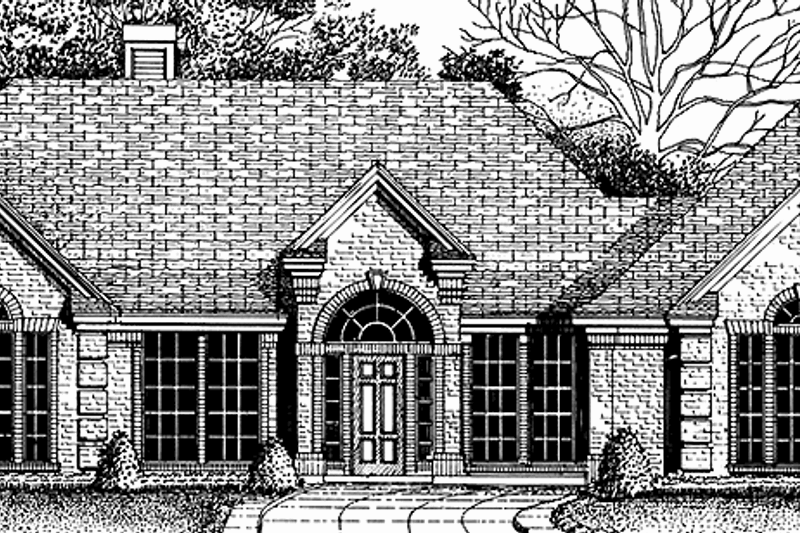 Dream House Plan - Country Exterior - Front Elevation Plan #974-59