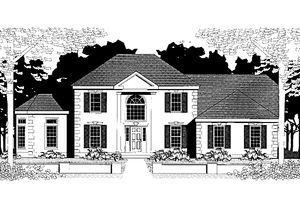 House Design - Classical Exterior - Front Elevation Plan #1053-6
