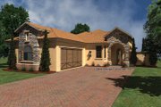 Mediterranean Style House Plan - 2 Beds 2.5 Baths 1790 Sq/Ft Plan #930-431 