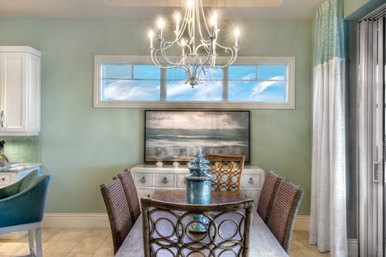 Interior - Dining Room for Mediterranean House Plan #930-448 - 3 bed, 3 bath