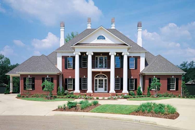 Home Plan - Classical Exterior - Front Elevation Plan #45-413