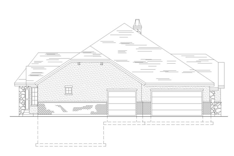 Home Plan - Exterior - Other Elevation for Country House Plan #945-32 - 4 bed, 2.5 bath
