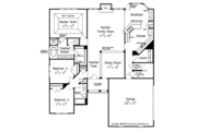 Ranch Style House Plan - 3 Beds 2 Baths 1814 Sq/Ft Plan #927-828 