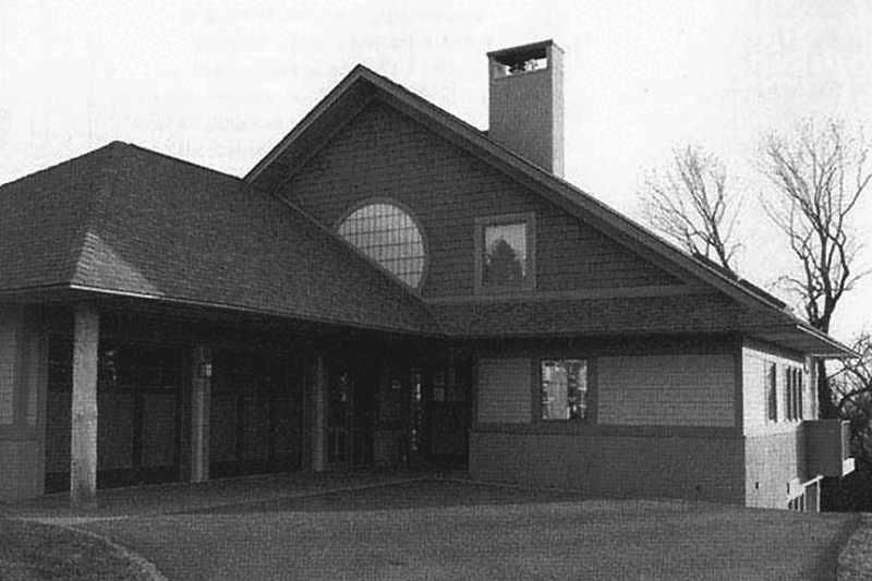 Home Plan - Contemporary Exterior - Front Elevation Plan #454-15