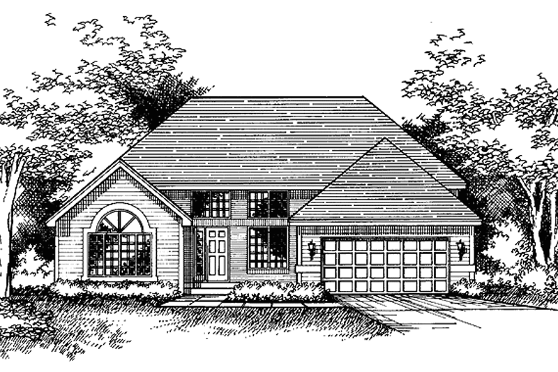 Home Plan - Traditional Exterior - Front Elevation Plan #51-842
