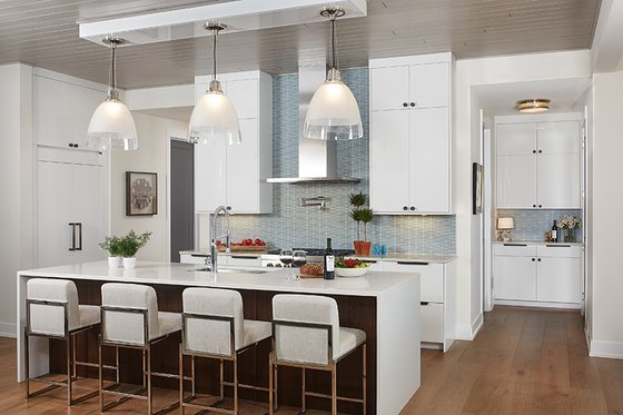 Interior - Kitchen for Contemporary House Plan #928-291 - 4 bed, 5.5 bath