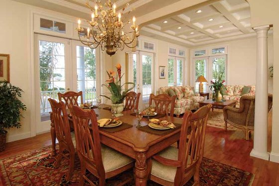 Interior - Dining Room for Country House Plan #930-140 - 3 bed, 2.5 bath