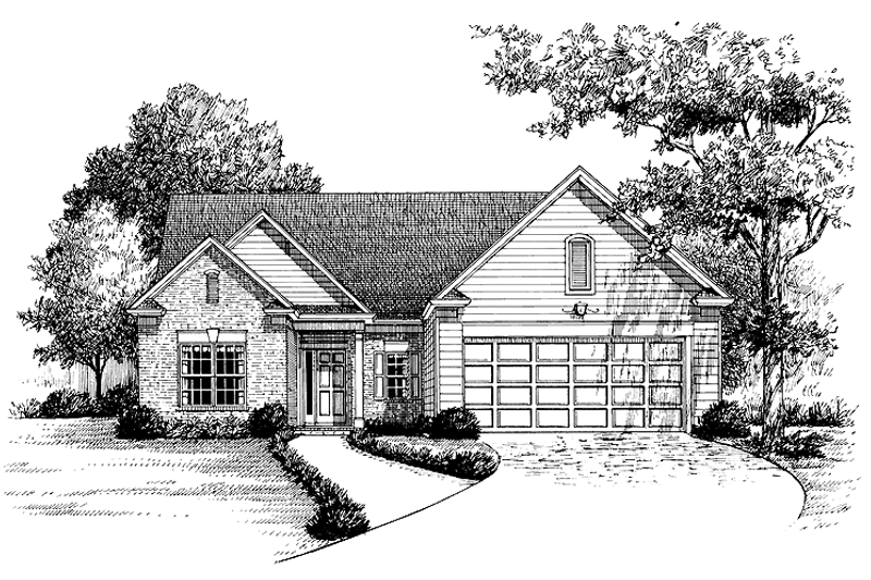 Dream House Plan - Colonial Exterior - Front Elevation Plan #453-281