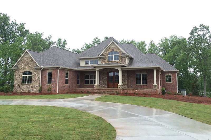 Dream House Plan - Exterior - Front Elevation 5 for Country House Plan #437-72 - 4 bed, 4 bath