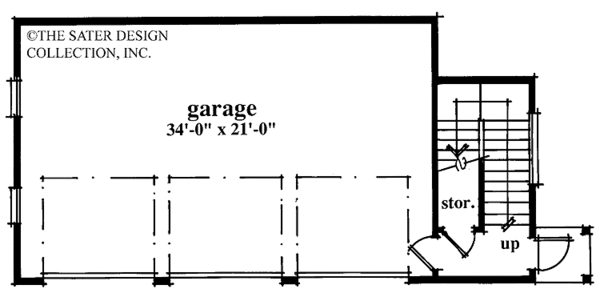 Country Floor Plan - Main Floor Plan #930-84